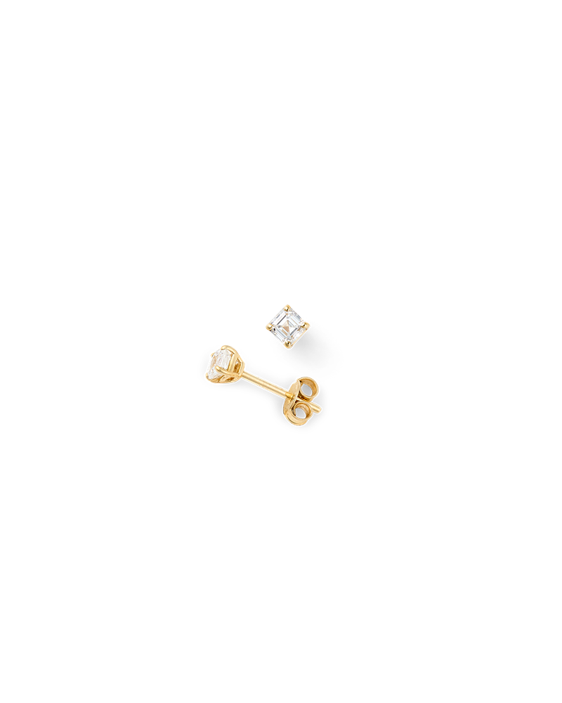 Minuso_earrings_yellow_gold_asscher_cut