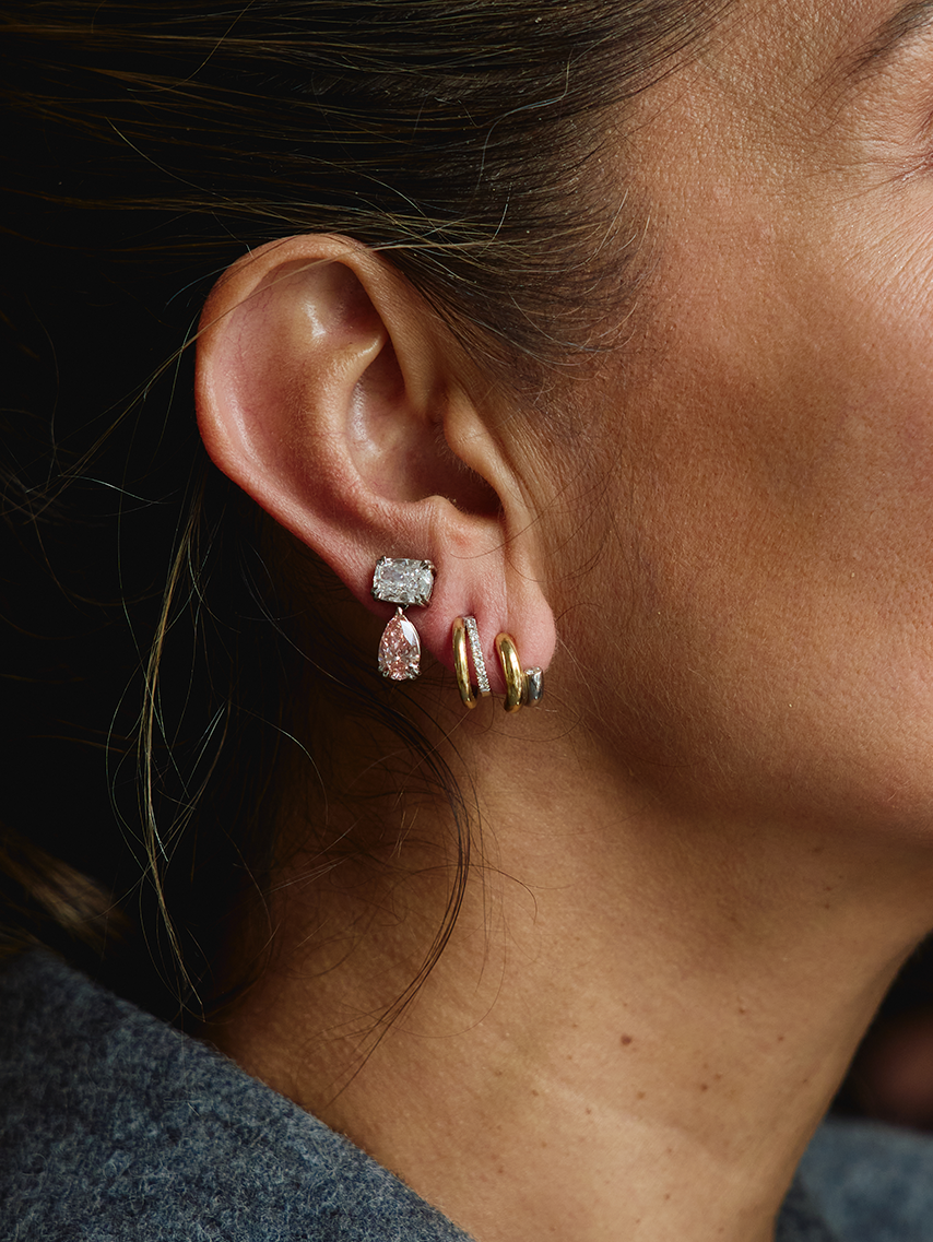 boucle d'oreille Ĝoja